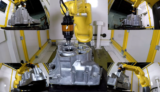 機(jī)器人自動(dòng)化去毛刺用nakanishi高精密主軸